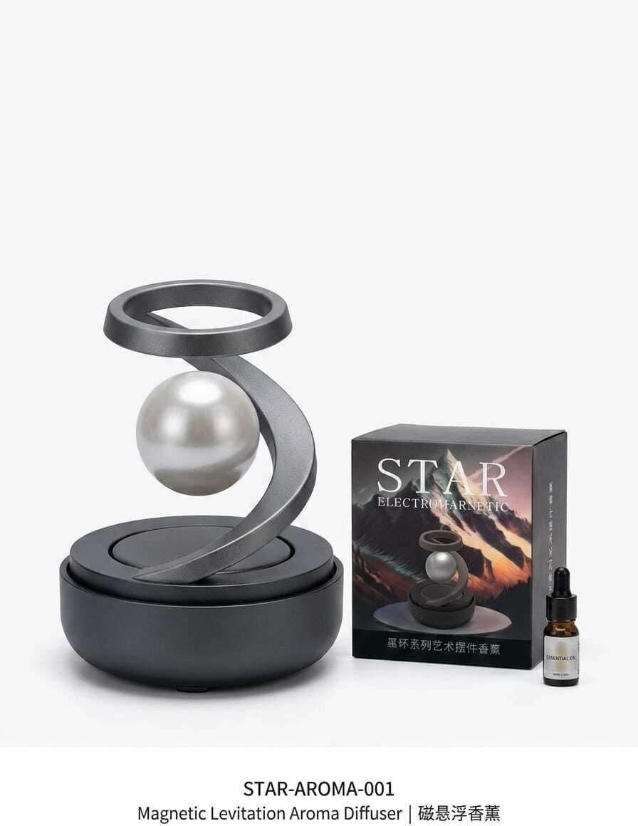 klvanso STAR-EM01 MagLev USB Car Aroma Diffuser Air Purifier-picture-47