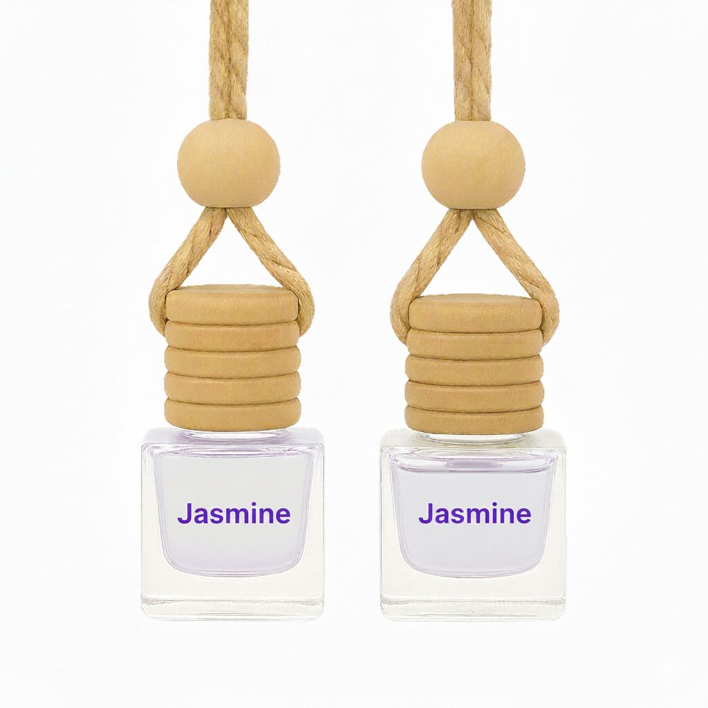 Jasmine 8ML+8ML Car Air Freshener | Long Lasting Floral Fragrance Air Purifier-image-16
