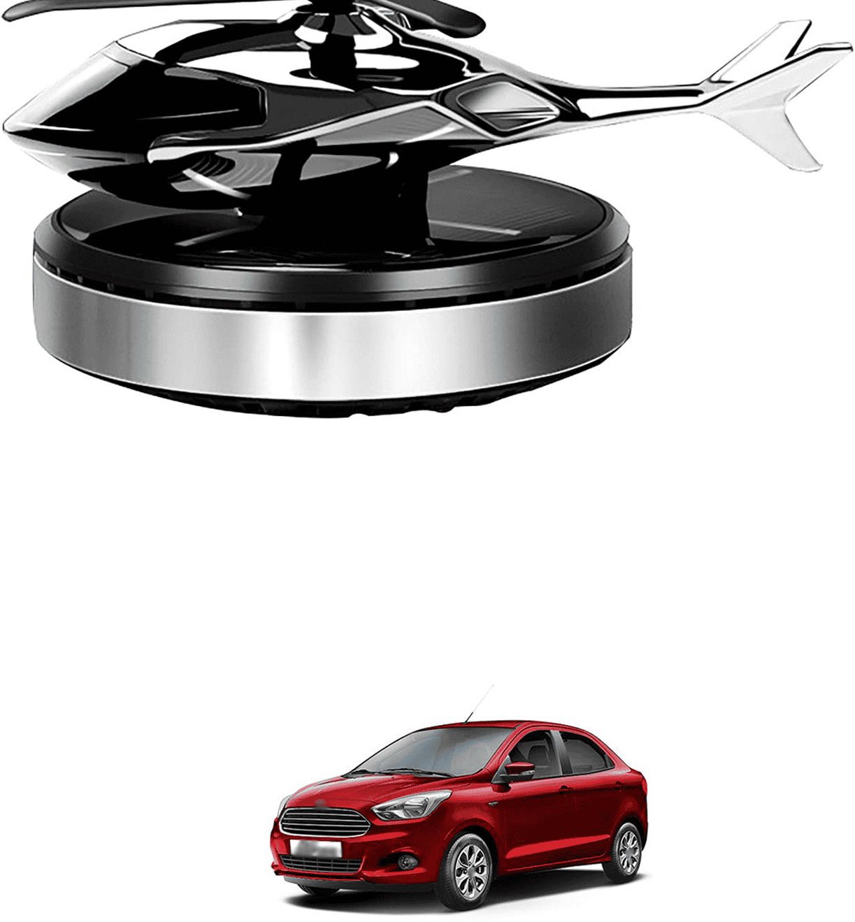 lovmoto Car Air Freshener Car Fragrance Diffuser Creative Solar Helicopter Perfume 613 Air Purifier-picture-17