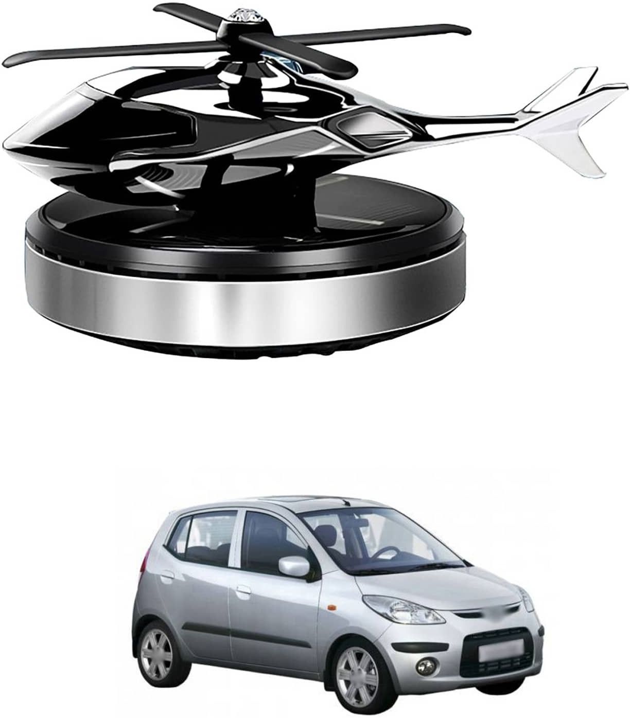 lovmoto Car Air Freshener Car Fragrance Diffuser Creative Solar Helicopter Perfume 521 Air Purifier-picture-16