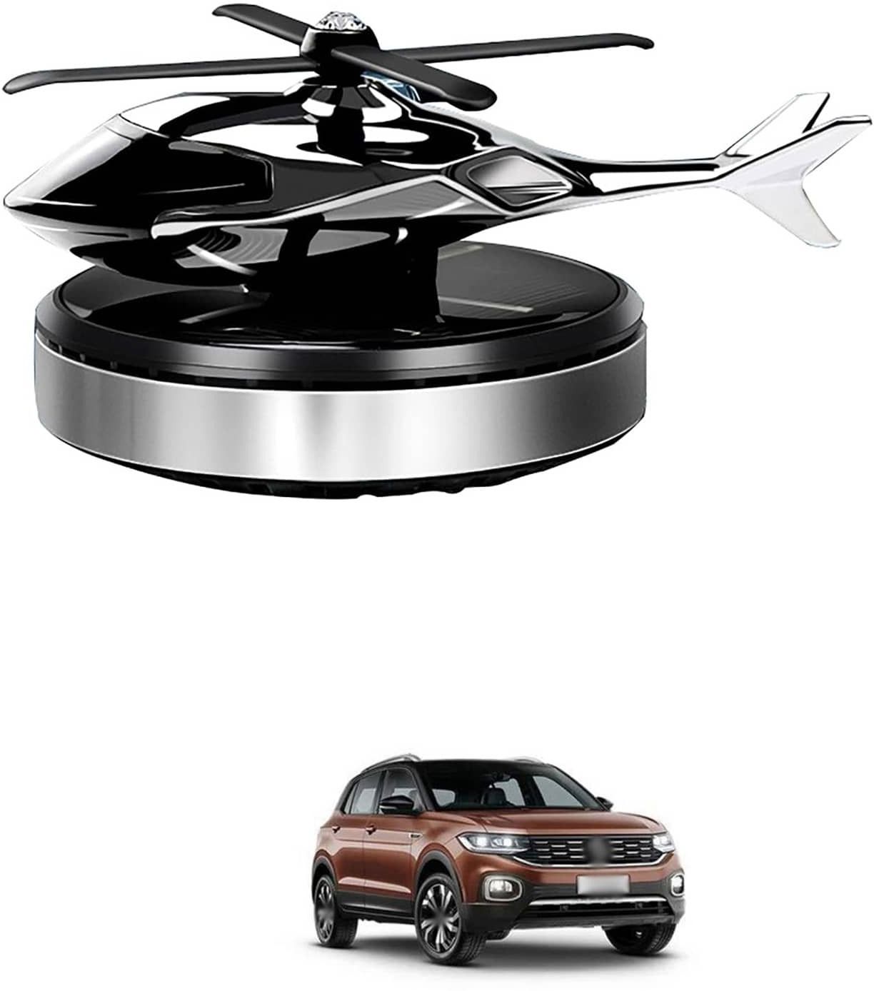 lovmoto Car Air Freshener Car Fragrance Diffuser Creative Solar Helicopter Perfume 717 Air Purifier-picture-19