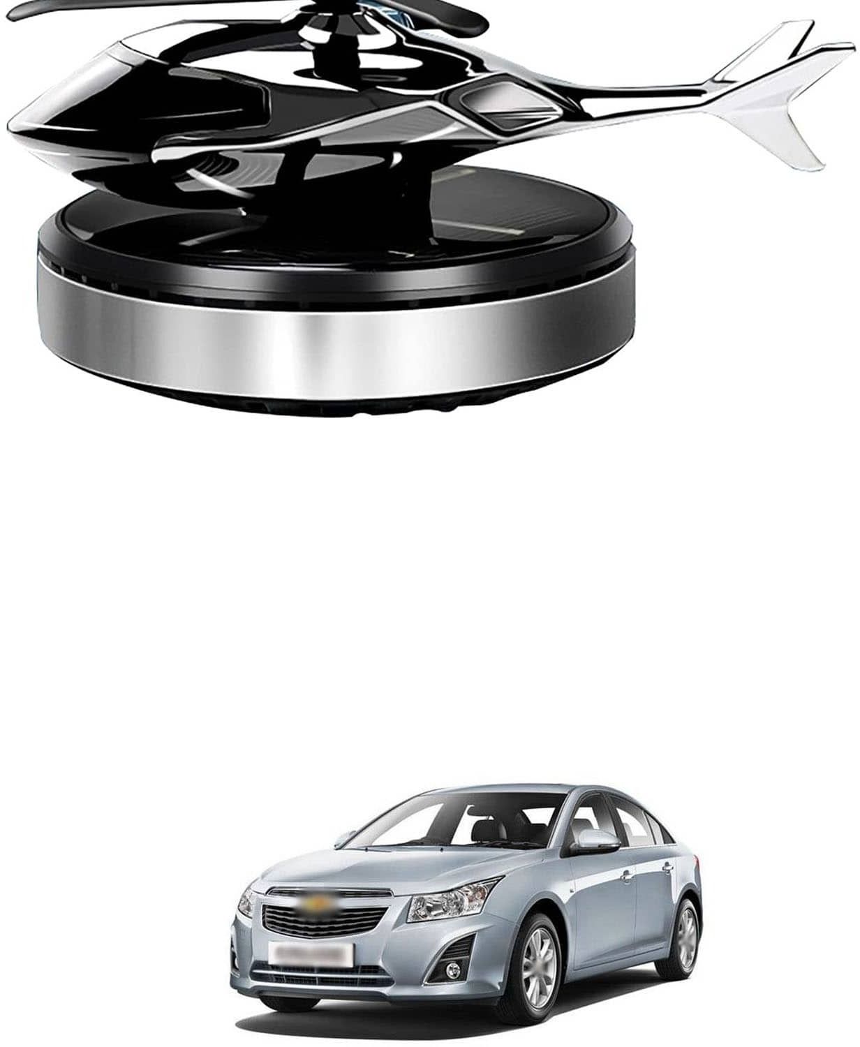 lovmoto Car Air Freshener Car Fragrance Diffuser Creative Solar Helicopter Perfume 603 Air Purifier-picture-20