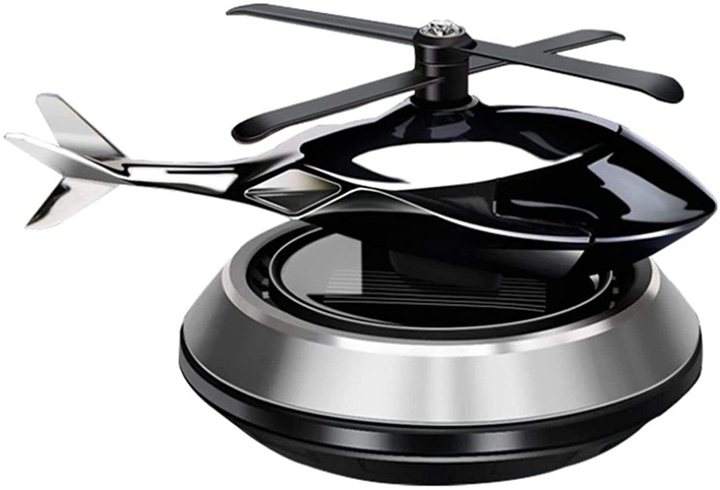 asryd Solar Energy Helicopter Alloy Car Air Freshener Organic Aromatherapy Air Purifier-picture-11