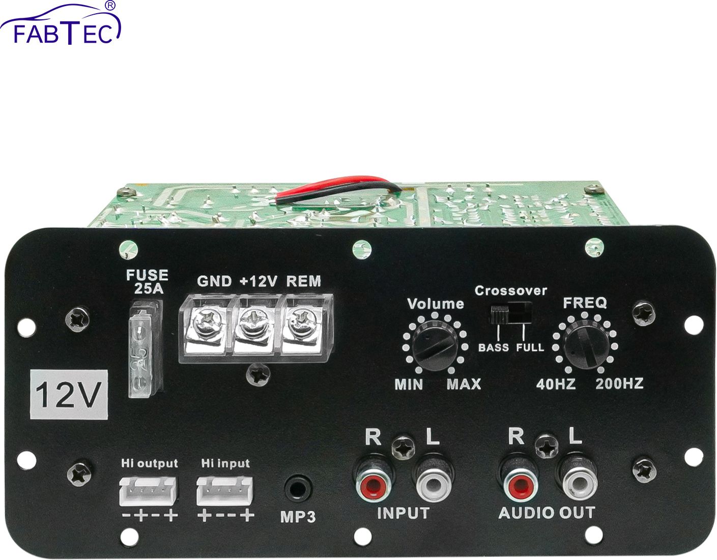 Basstube, Subwoofer Slayer, Pure Bass, ThumpMaster Mono Bass Amp (120W, 12V DC) Mono Class AB Car Amplifier-image-25