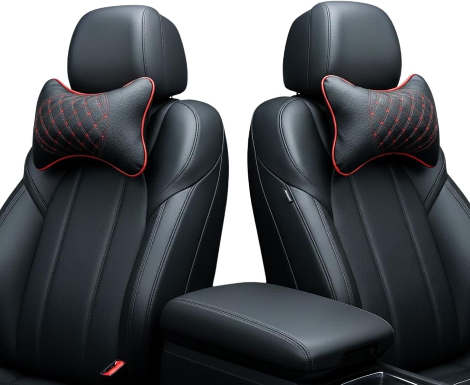 Red, Black Leatherite-image-2