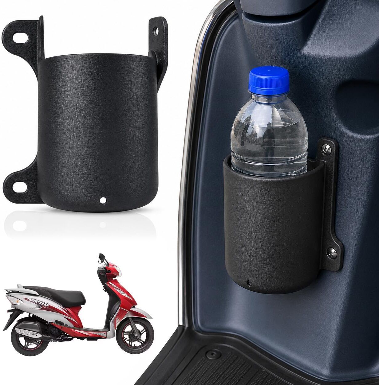 Holder for Water Bottles, Mobile Phone, Drink Holder for O.l.a S1 Pro Car Bottle Holder-image-38
