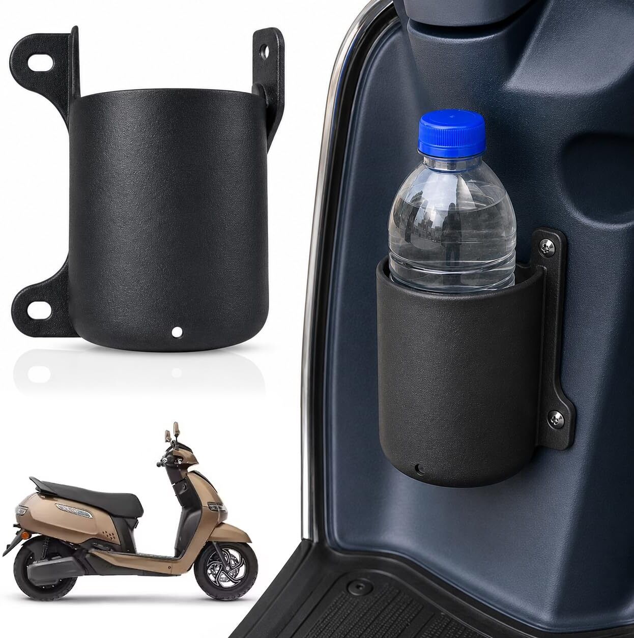 R-2 Honda activa6g mobile box storage Bike Storage Stand (Wall Mount) Car Bottle Holder-image-46