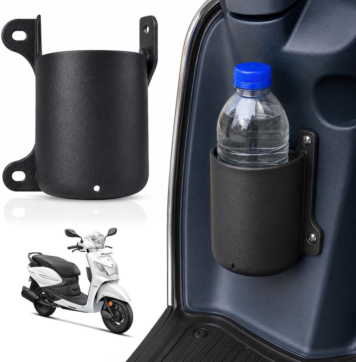 srphere Heavy-Duty Cup Holder for Water Bottles, Phone Car Bottle Holder-picture-43