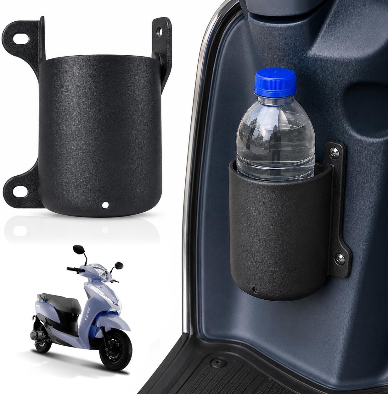 srphere Heavy-Duty Cup Holder for Water Bottles, Mobile Phone, Drink Holder for Avenis Car Bottle Holder-picture-28
