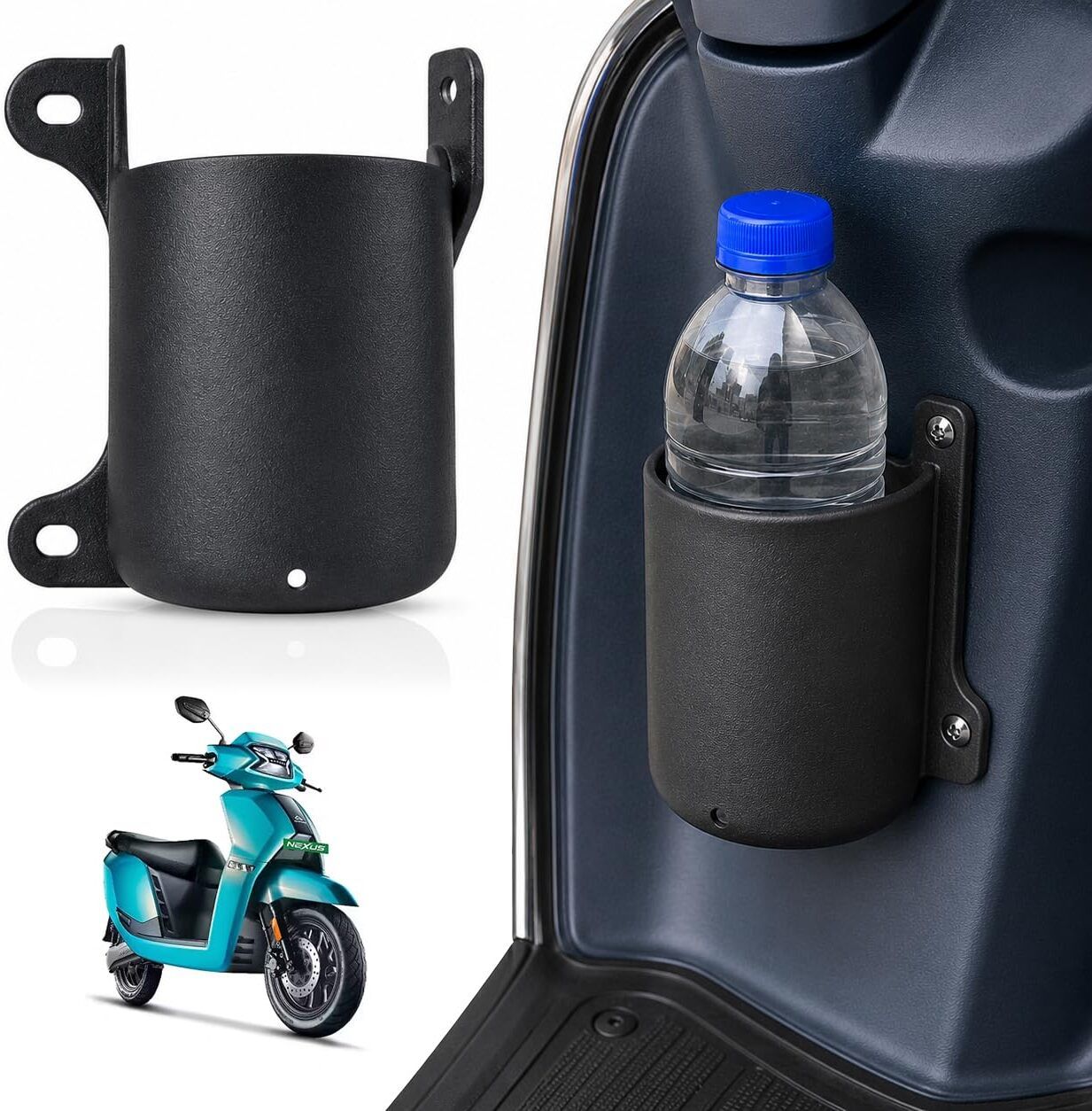 srphere Fascino Front Storage Box | Glove Box | Side Pocket Box Fits Fascino 125CC Model Car Bottle Holder-picture-33