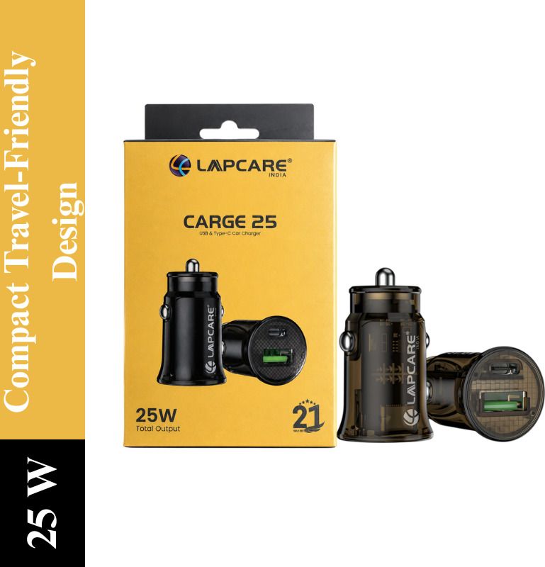 lapcare 25 W Turbo Car Charger-picture-10