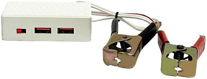 BALRAMA 5 Volt 3.1 Amp USB Mobile Charger 12V DC Smartphones Fast DC Charger Data Cable Combo Set-picture-25