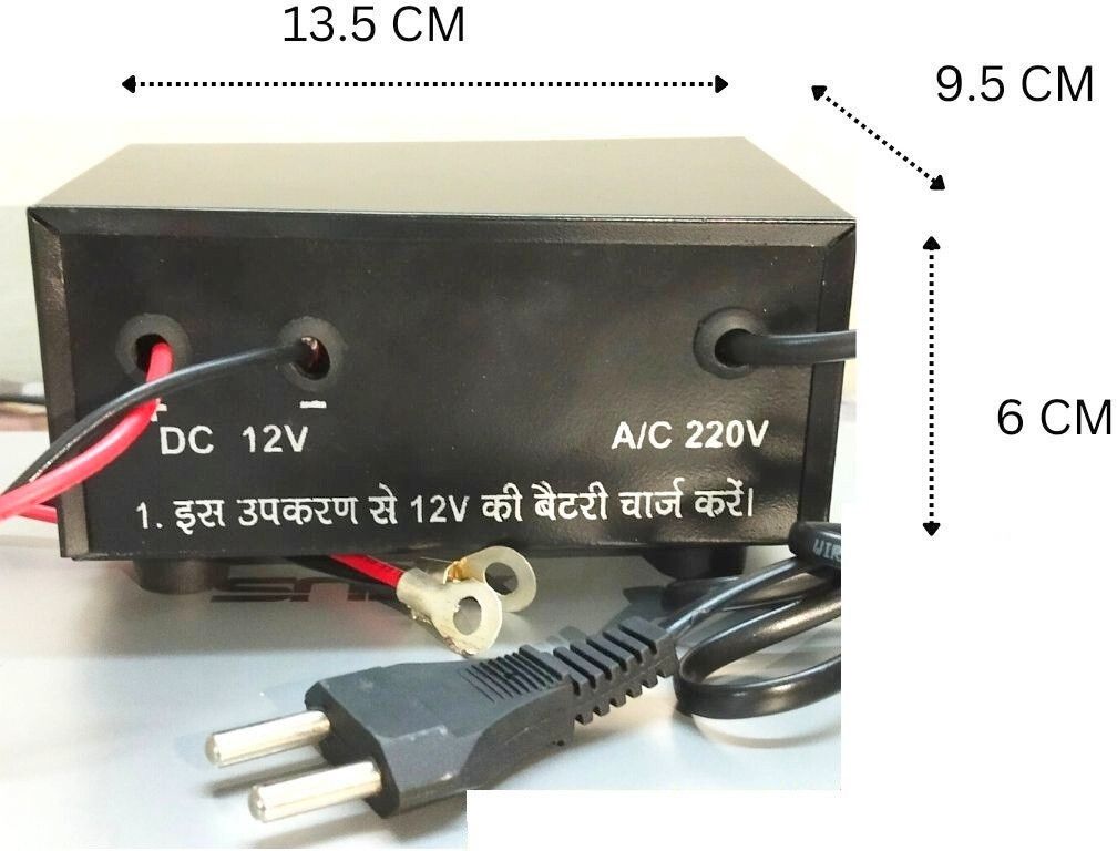 GoodsBazaar Automotive Car Bike Battery Charger 12 Volt 4 Amp 12v DC UPS SMPS Power Adaptor 50 Watts PSU-image-31