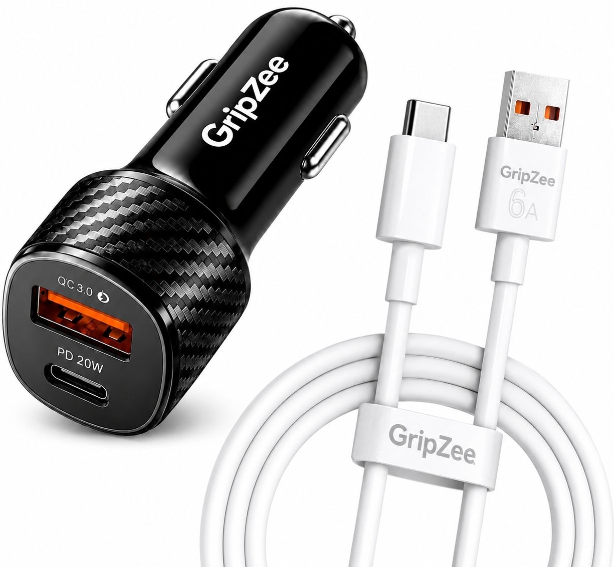 20 W Qualcomm 3.0 Turbo Car Charger-image-34