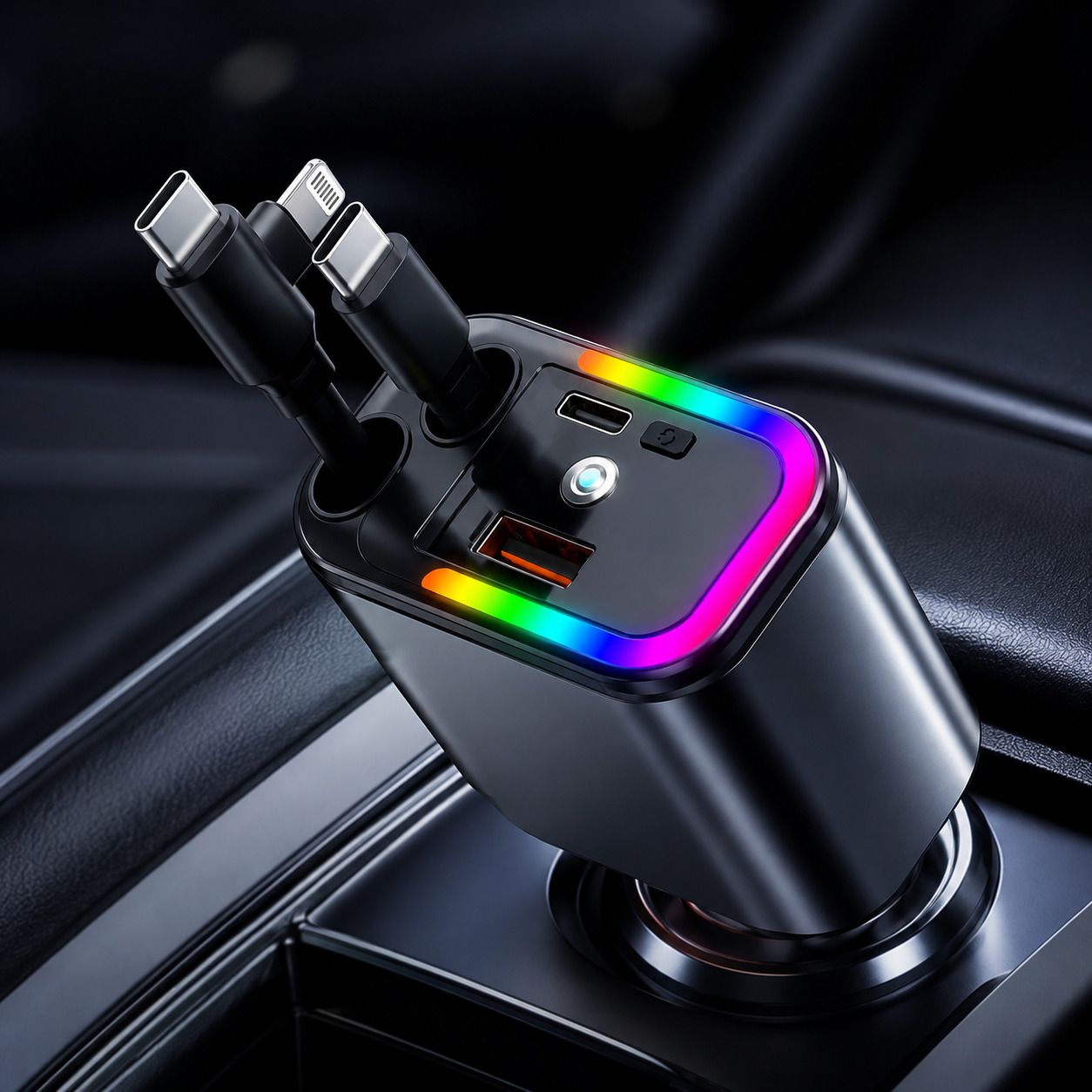120 W Qualcomm Certified Turbo Car Charger-image-36