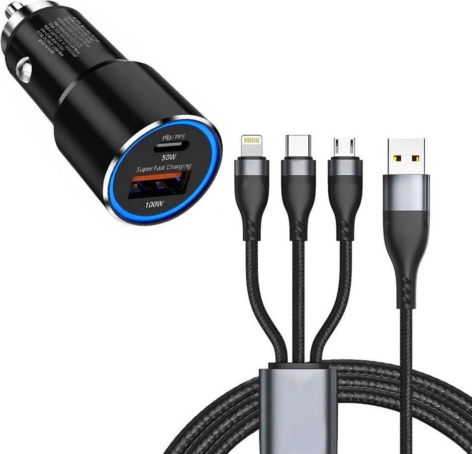 trost 150 W Qualcomm 3.0 Turbo Car Charger-picture-37