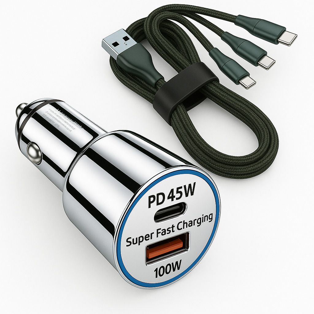 primate 145 W Qualcomm Certified Turbo Car Charger-picture-18