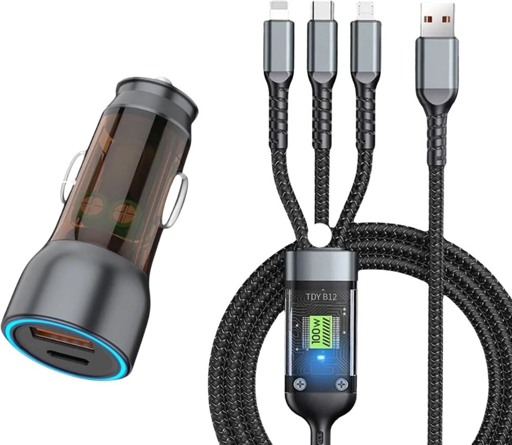 61.2 W Qualcomm 3.0 Turbo Car Charger-image-6