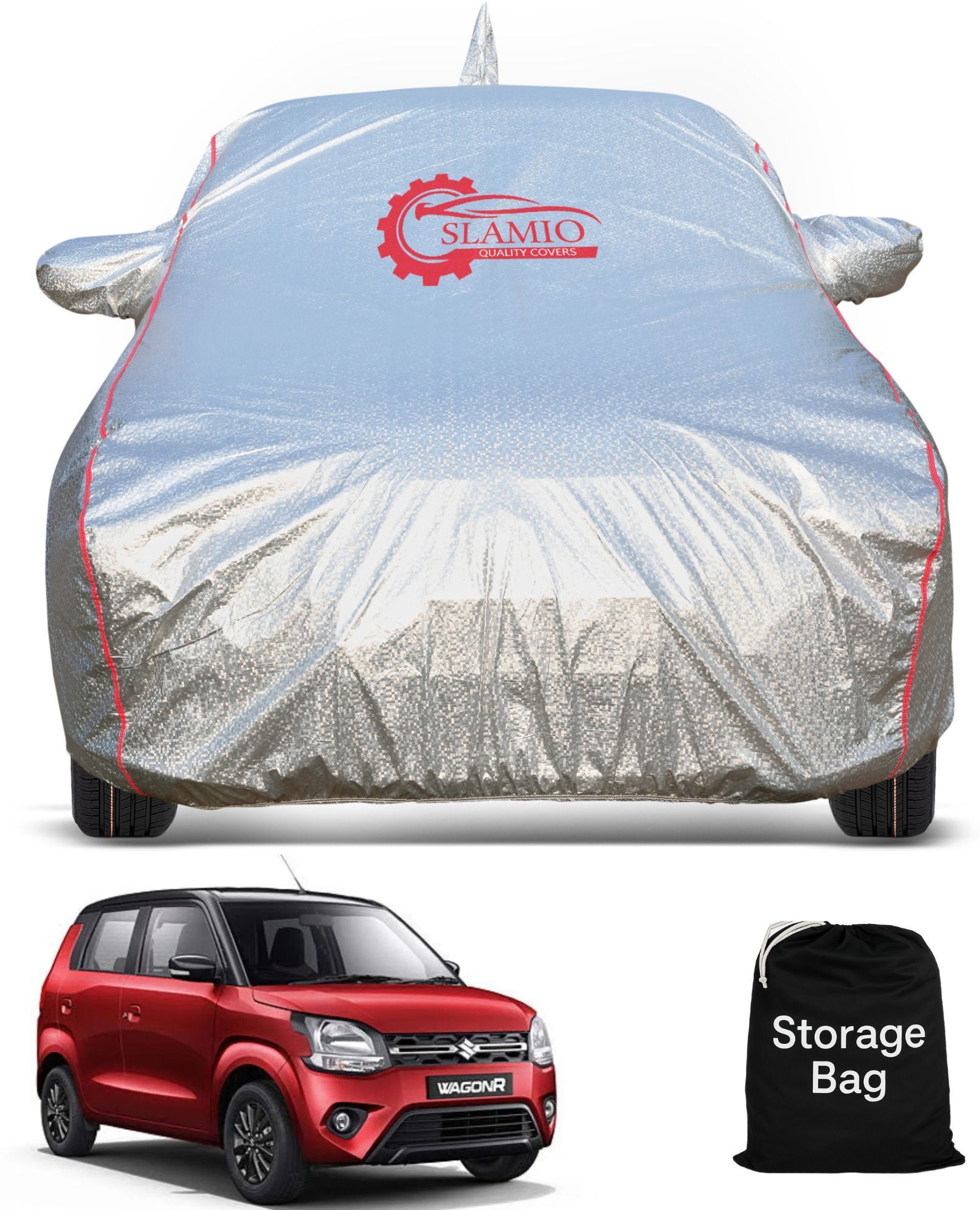 Maruti Suzuki Wagon R, Wagon R 1.1L 16V, Wagon R LXI, Wagon R Stingray AMT VXI Optional, Wagon R Stingray LXI, Wagon R VXI Opt 1.2 Petrol, Wagon R VX Body Cover-image-3