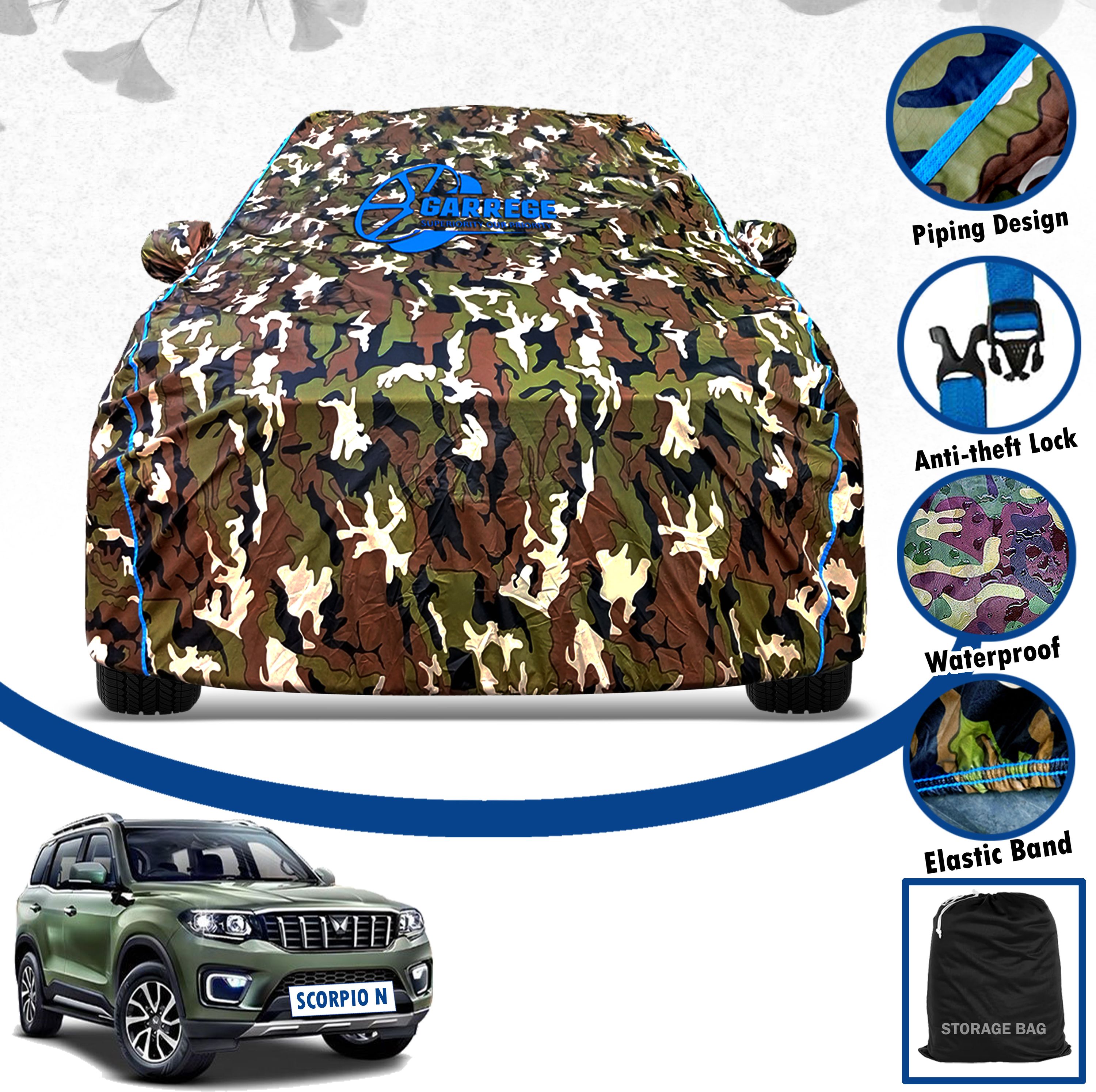 Mahindra Scorpio N Body Cover-image-26