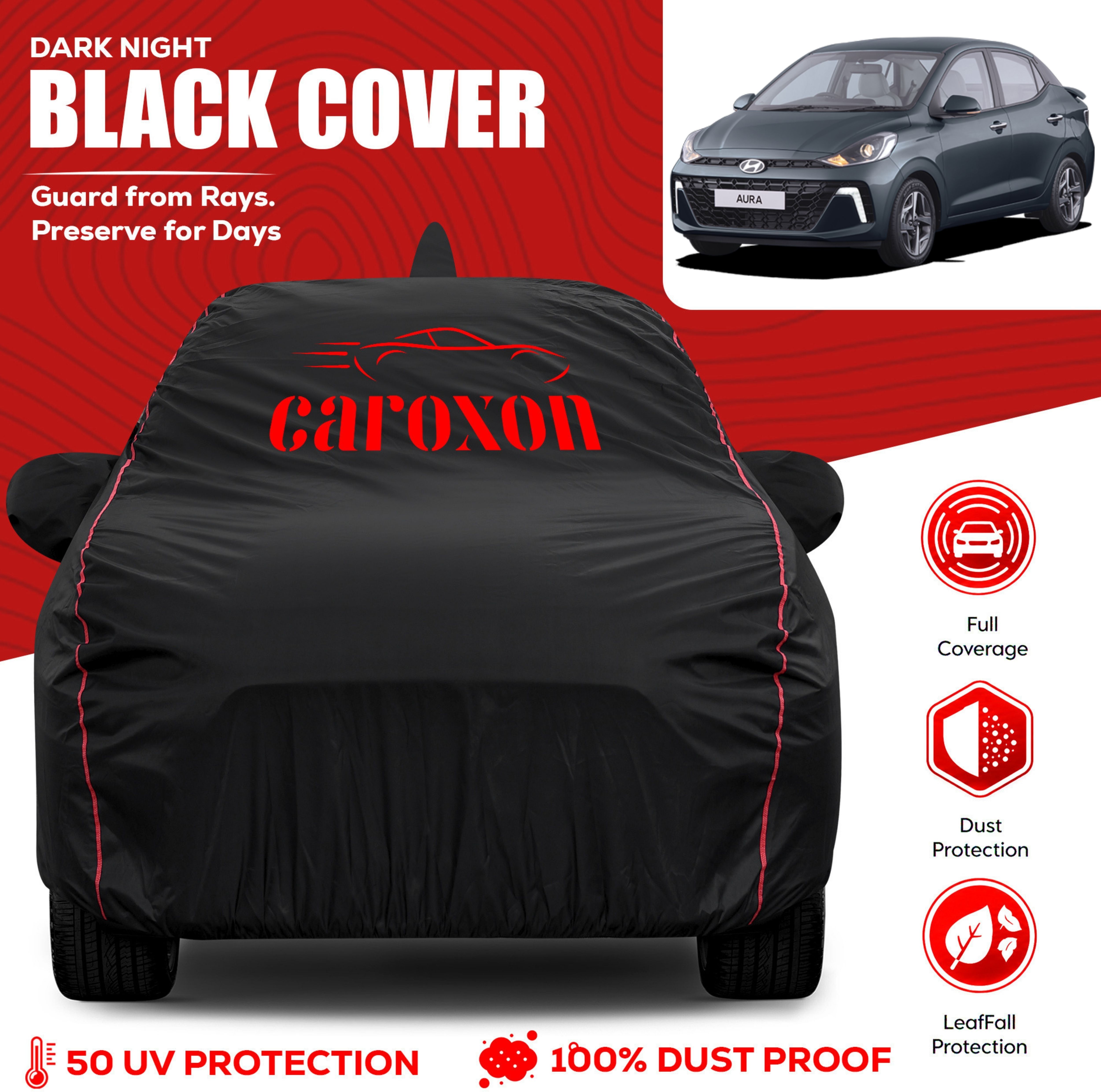 Hyundai Aura, Aura S CNG, Aura E Petrol Body Cover-image-29