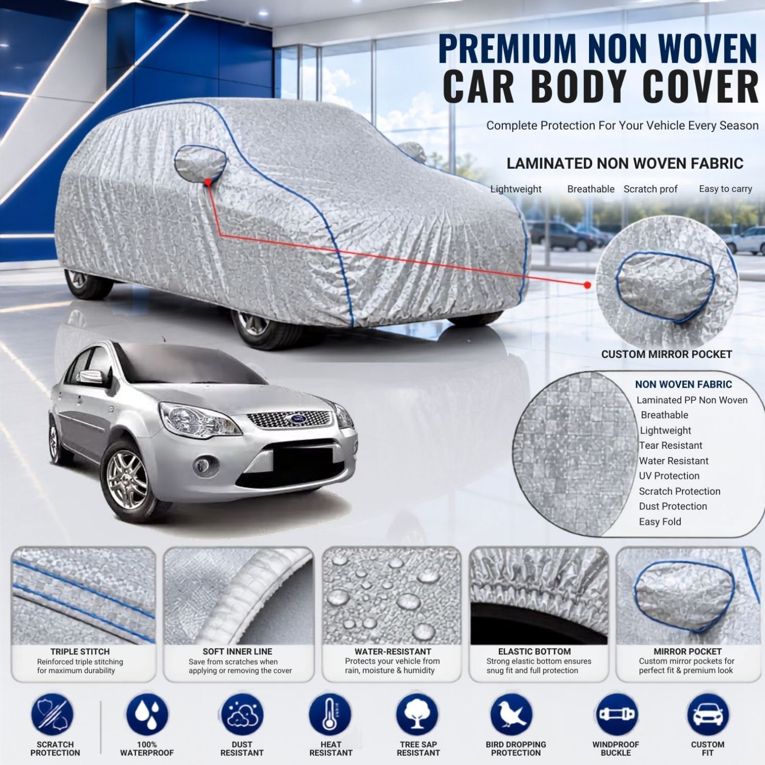 Ford Fiesta , Fiesta EXI , Fiesta LXI , Fiesta ZXI , Fiesta SXI , Fiesta Titanium , Fiesta Ambiente , Fiesta Trend , Fiesta Classic , Fiesta Sport , Fiesta Petrol , Fiesta Diesel , Fiesta Automatic , Fiesta Duratec , Fiesta Duratorq , Fiesta Titanium Plus , Fiesta S Edition , Fiesta 1.4 , Fiesta 1.5 , Fiesta 1.6 Body Cover-image-26