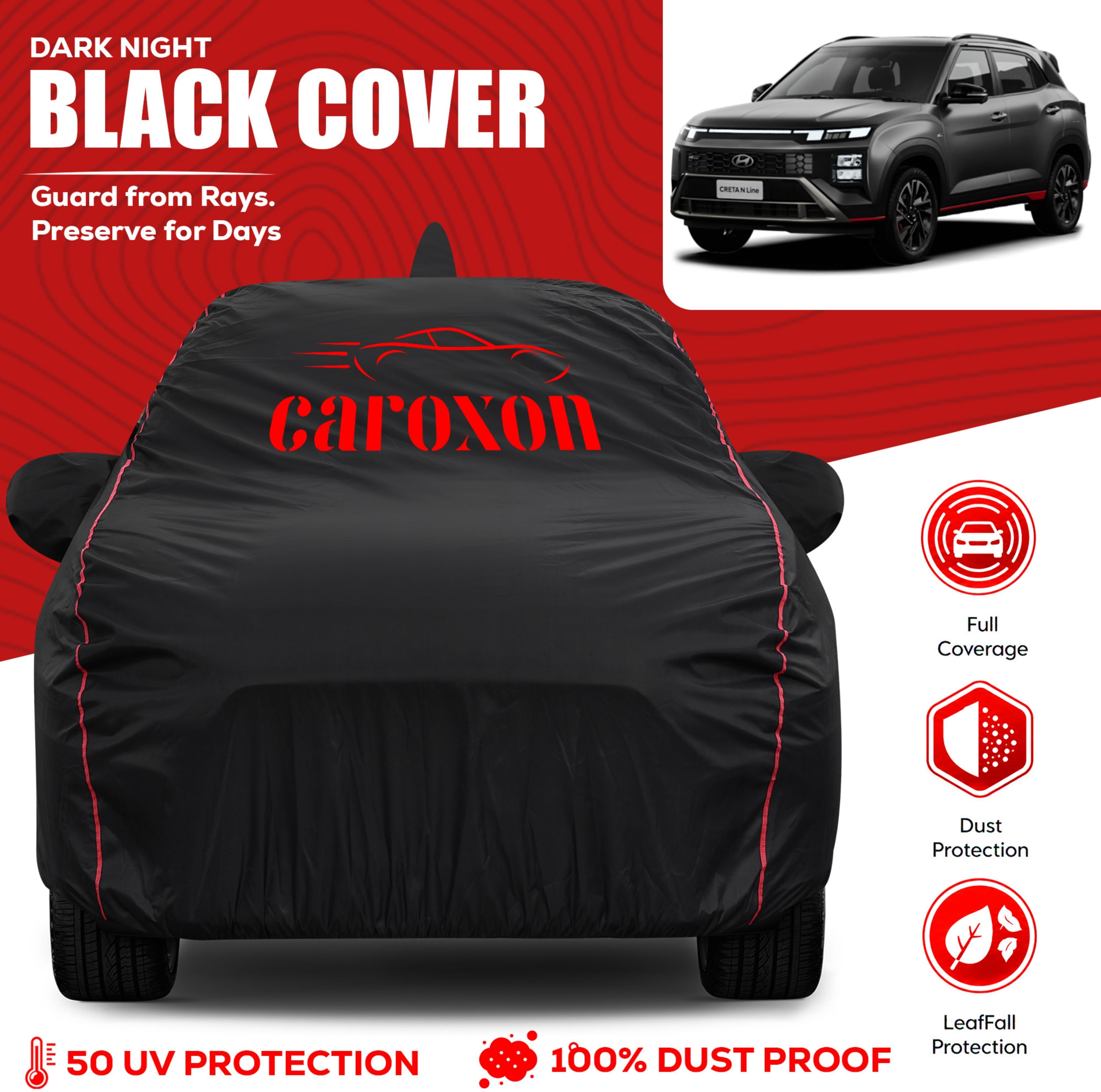 Hyundai Creta, Creta 1.6 S Automatic Diesel, Creta 1.6 E Plus Diesel, Creta 1.6 SX Automatic Body Cover-image-34