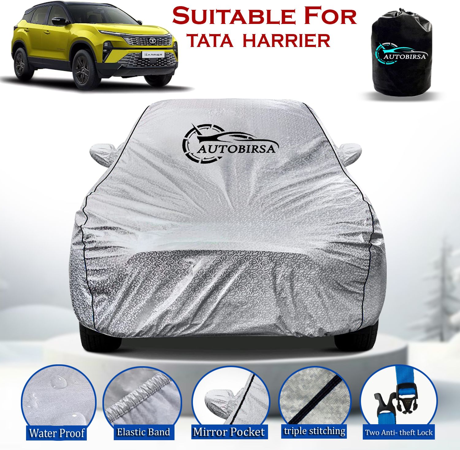 Tata Harrier Body Cover-image-15