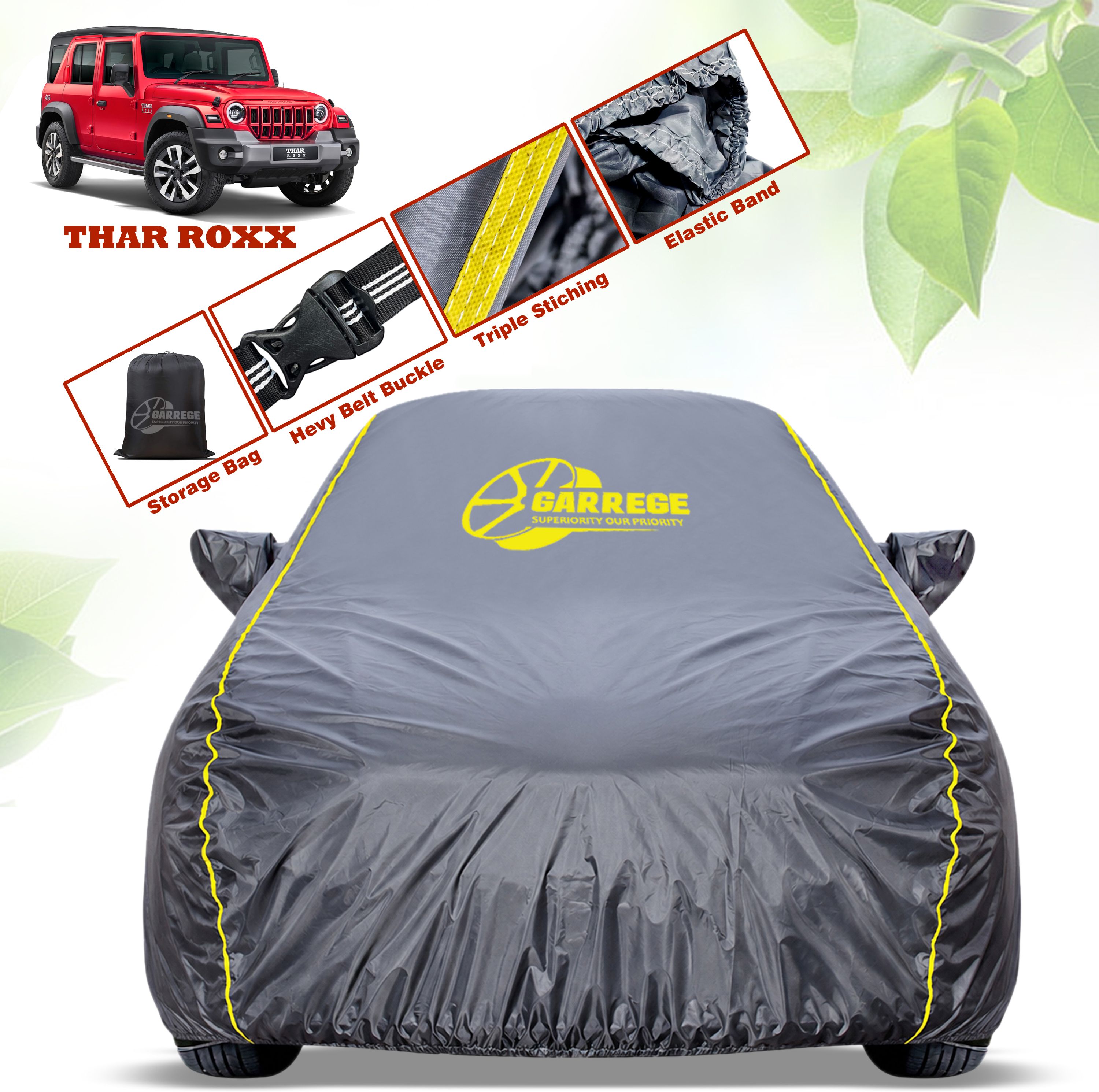Mahindra Thar Roxx Body Cover-image-31