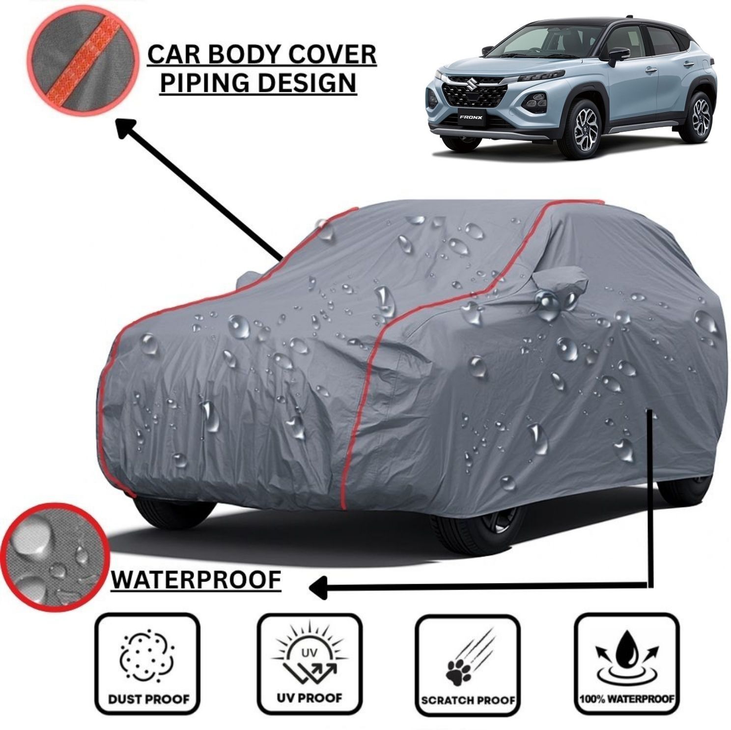 le pra Maruti Suzuki Fronx Body Cover-picture-21