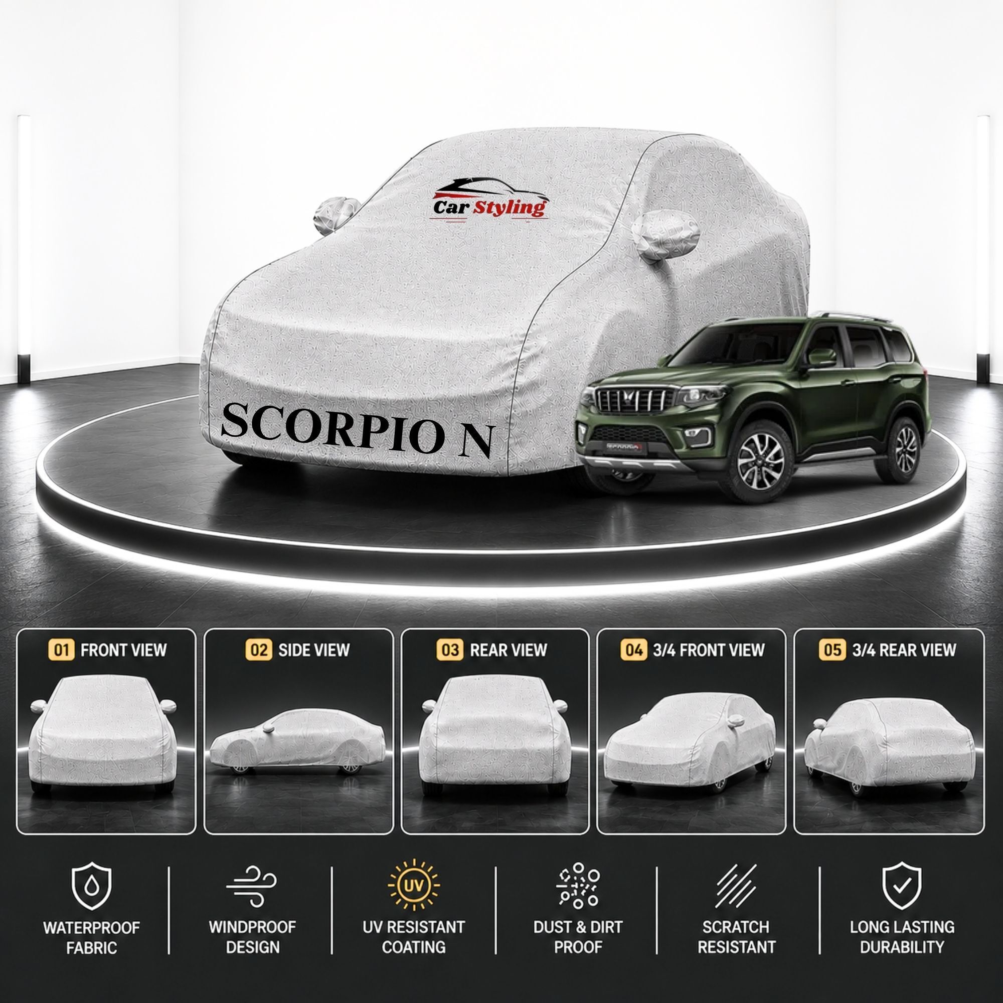 Mahindra Scorpio N Body Cover-image-24