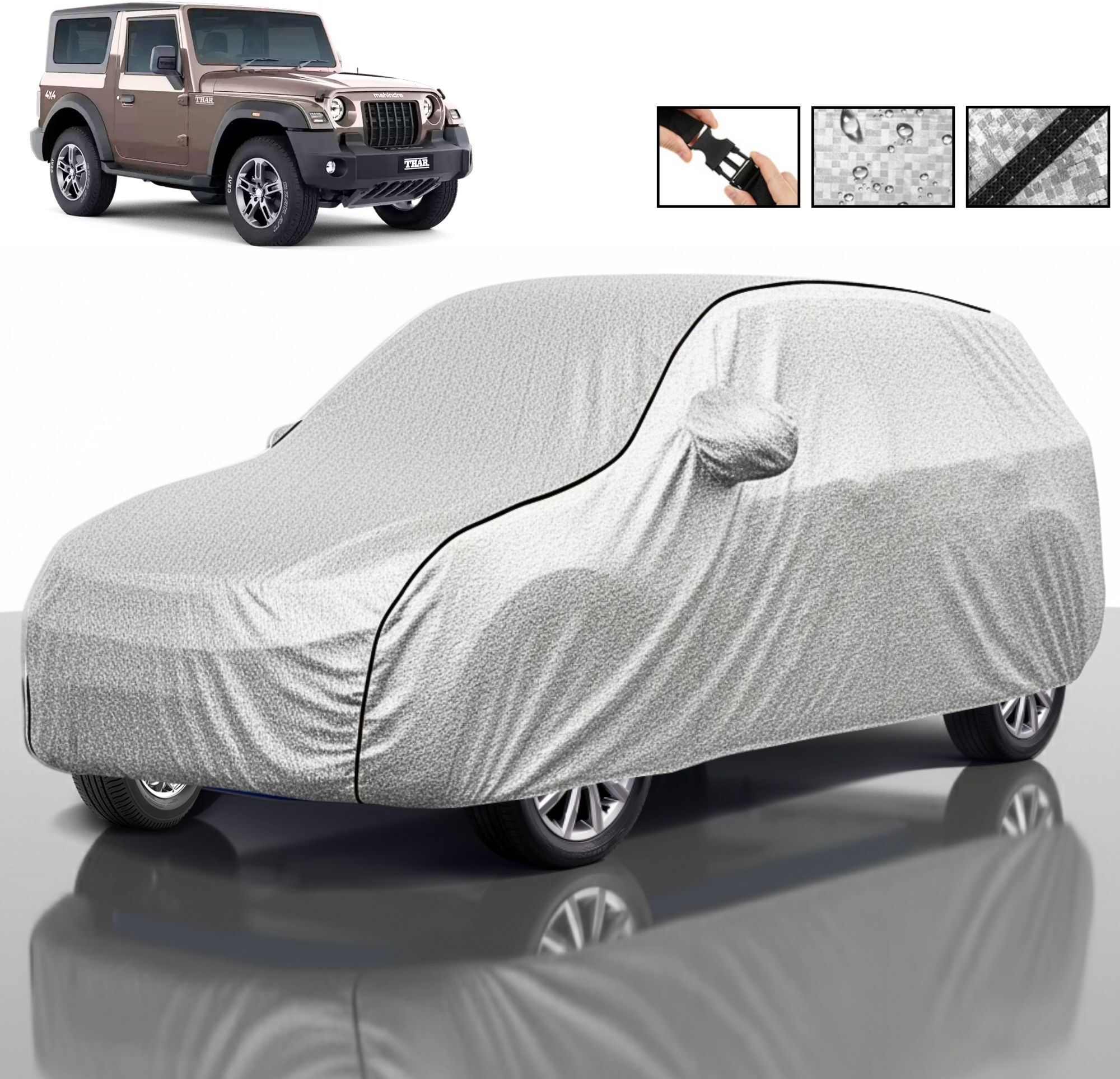 Mahindra Thar Roxx Body Cover-image-23