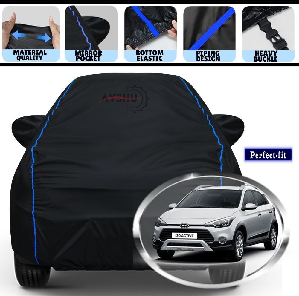 Hyundai i20, i20 Active, i20 Active 1.2, i20 Active 1.2 S, i20 Active 1.2 SX with AVN, i20 Active 1.4, i20 Active 1.4 S, i20 Active 1.4 SX with AVN, i20 Active S Petrol, i20 Active SX Diesel, i20 Active SX Dual Tone Petrol, i20 Active SX Petrol, i20 Asta, i20 Asta CRDI, i20 Asta(O) with sunroof, i20 ERA, i20 ERA CRDI, i20 Elite, i20 Magna, i20 Magna CRDI, i20 Magna(O), i20 Nsplit, i20 Sportz, i20 Sportz AT, i20 Sportz CRDI Body Cover-image-12