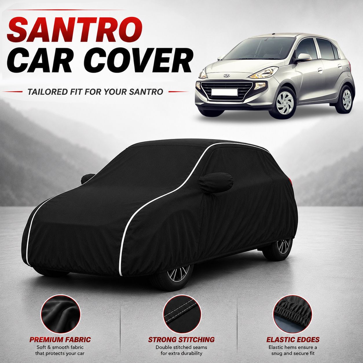 driveblaze Hyundai Santro Xing Body Cover-picture-13
