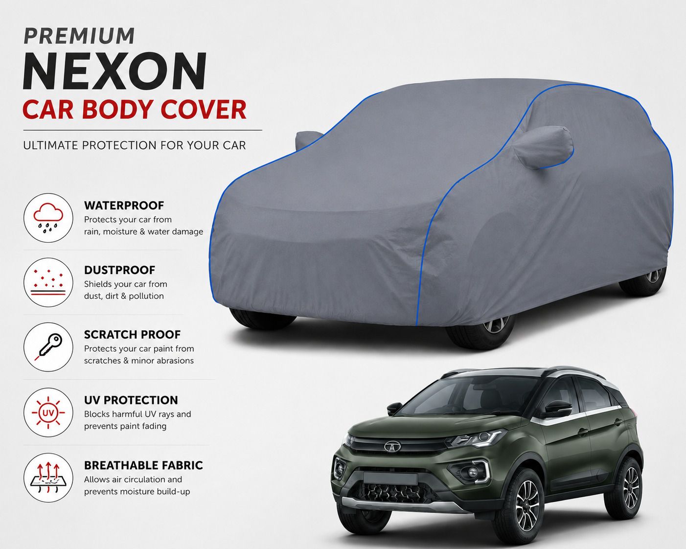 reyol Tata NEXON Body Cover-picture-11