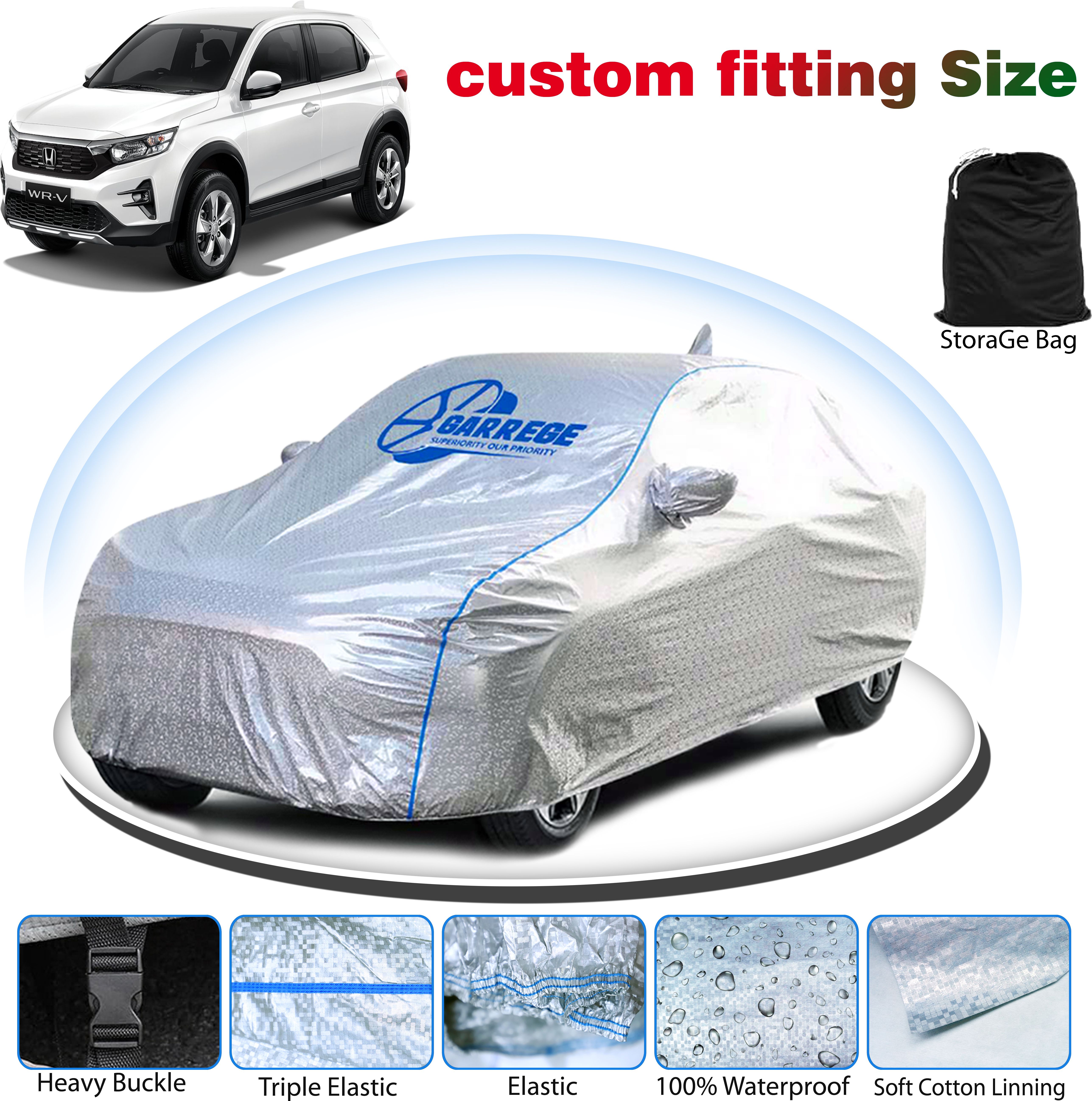 Honda WRV Body Cover-image-40