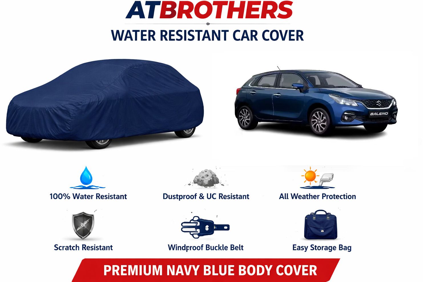 maruti suzuki baleno alpha diesel body cover