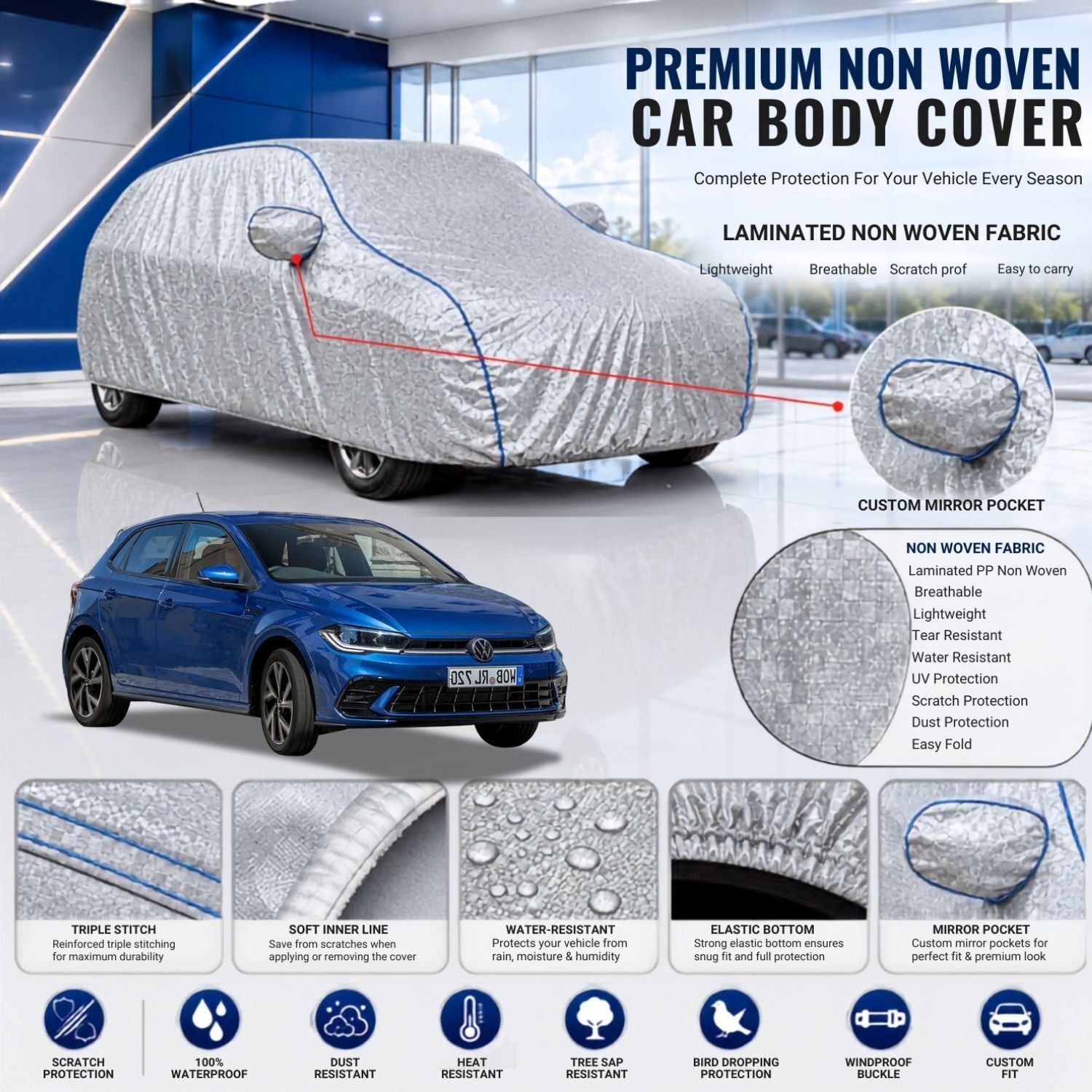 Volkswagen Polo 1.6 L,Polo GT Body Cover-image-22