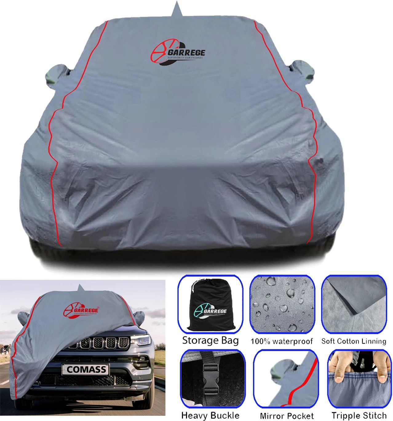 Jeep Compass, Compass 1.4 Limited Body Cover-image-4