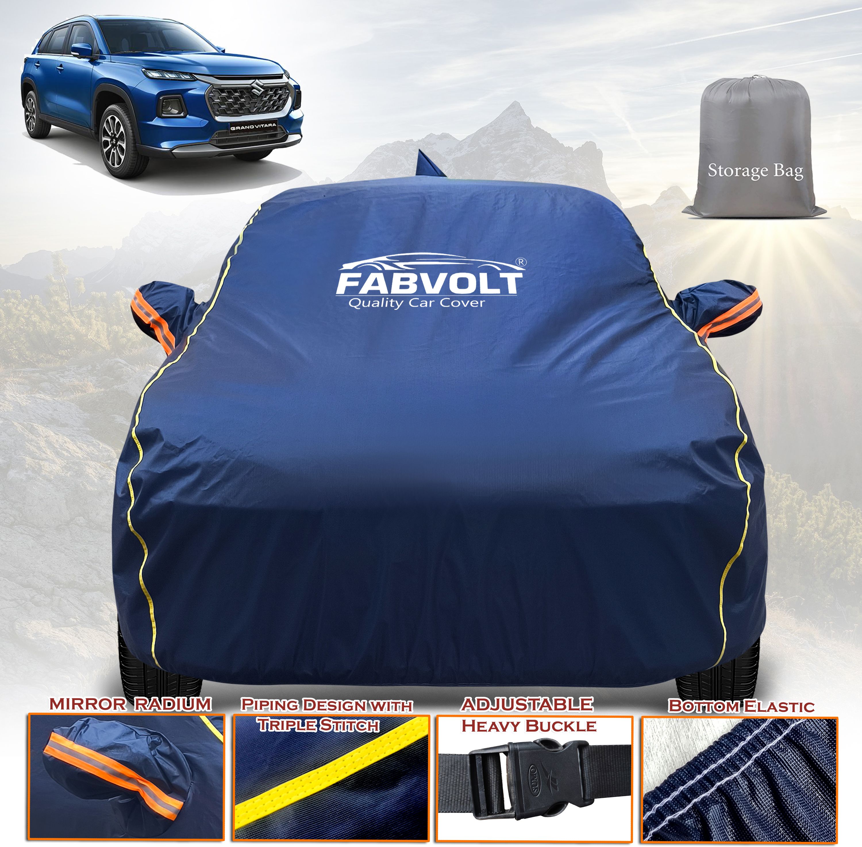 Maruti Grand-Vitara Body Cover-image-30