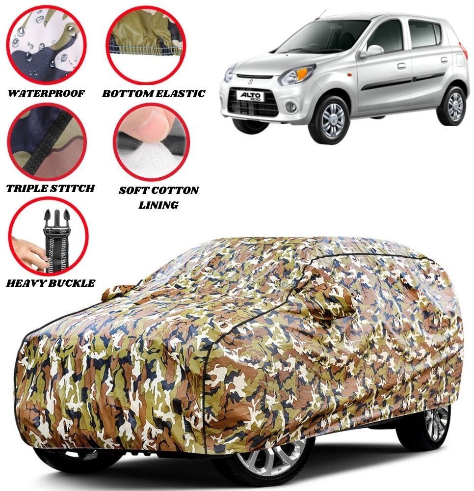 Maruti Suzuki Alto, Alto 800, Alto 800 CNG LX, Alto 800 LX, Alto 800 LXI, Alto 800 STD, Alto 800 VXI Body Cover-image-35