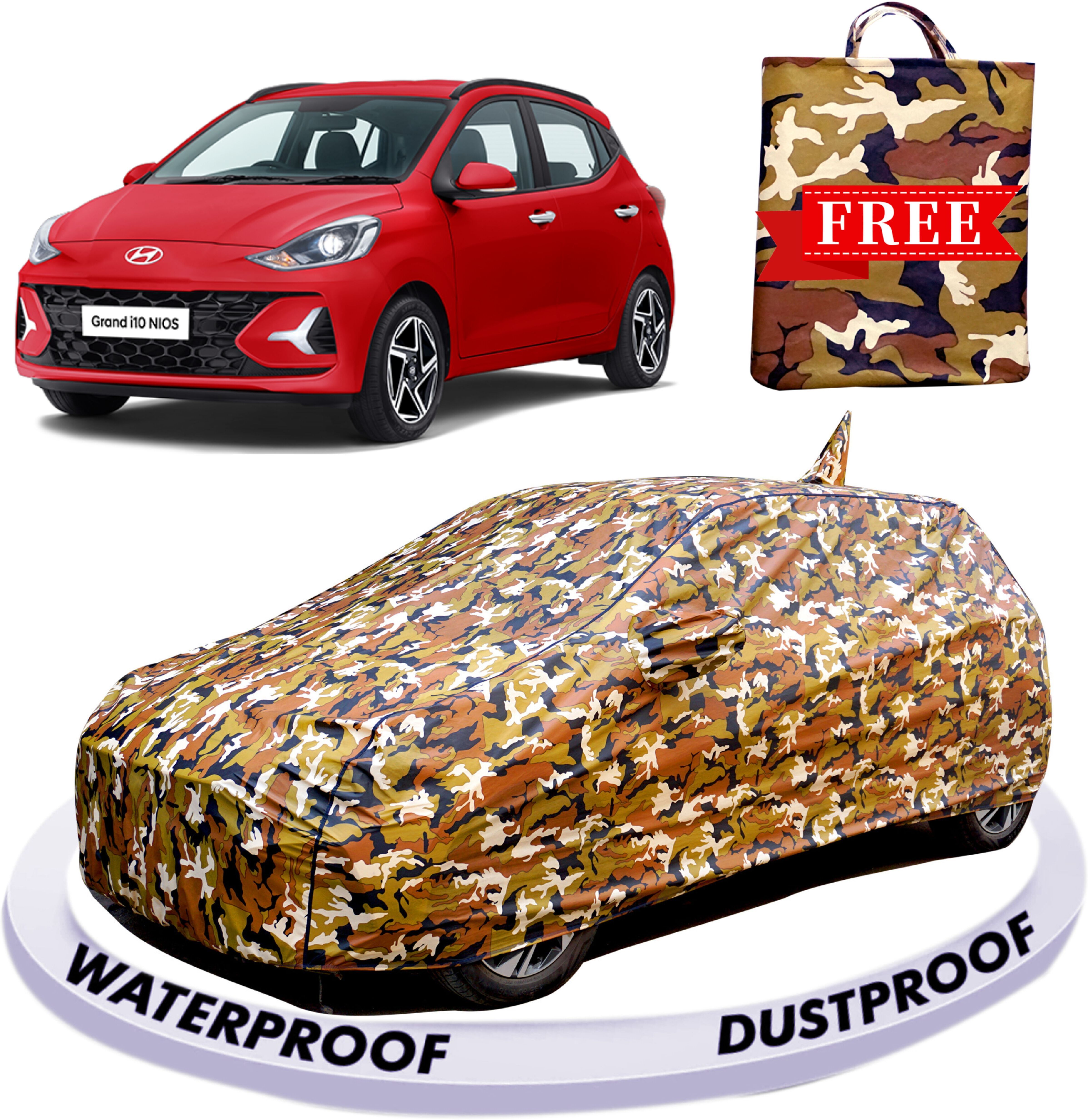 Hyundai Grand i10 Nios, Grand i10 Nios AMT Magna Petrol, Grand i10 Nios AMT Sportz Petrol, Grand I10 Nios Magna AMT 1.2 Kappa VTVT, Grand i10 Nios Sportz Petrol Body Cover-image-11
