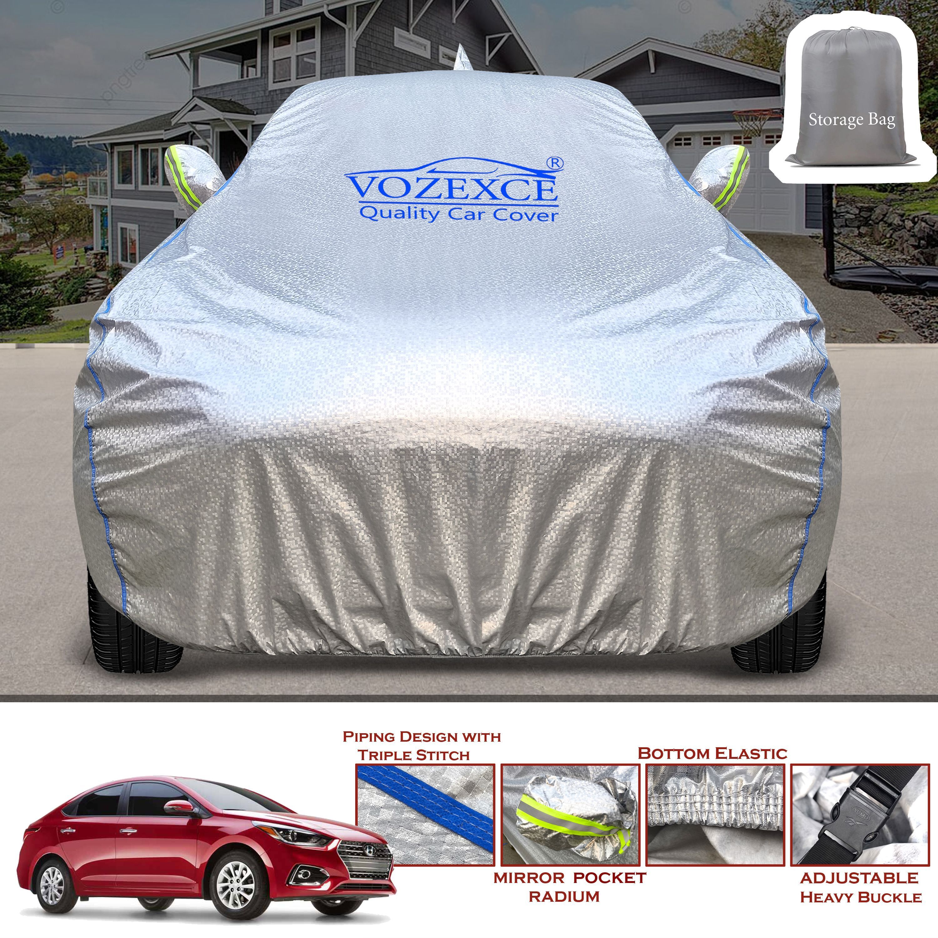 Hyundai Verna Body Cover-image-23