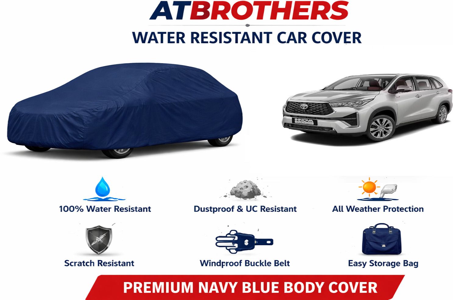 toyota innova hycross body cover