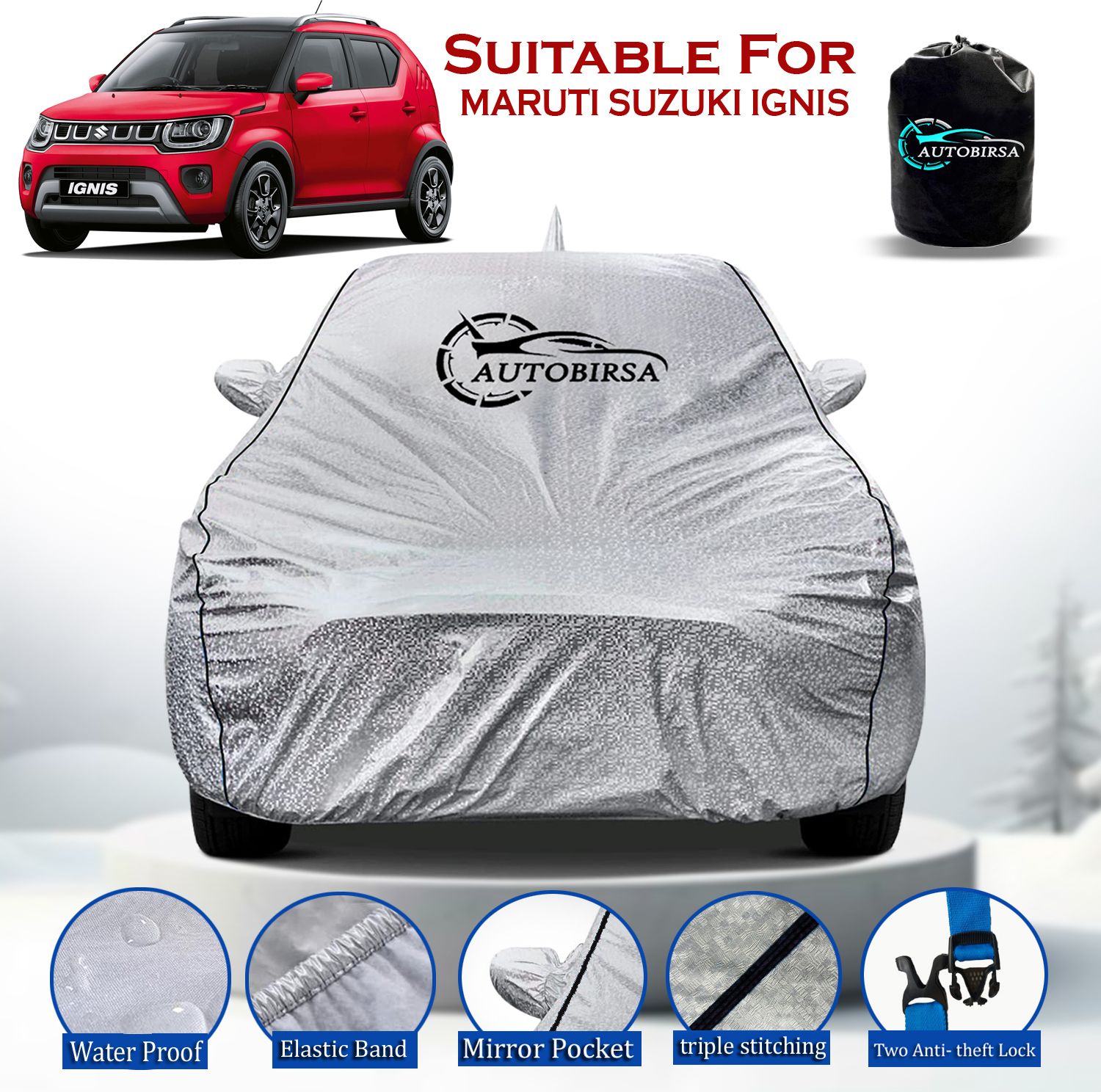 Maruti Ignis Body Cover-image-14