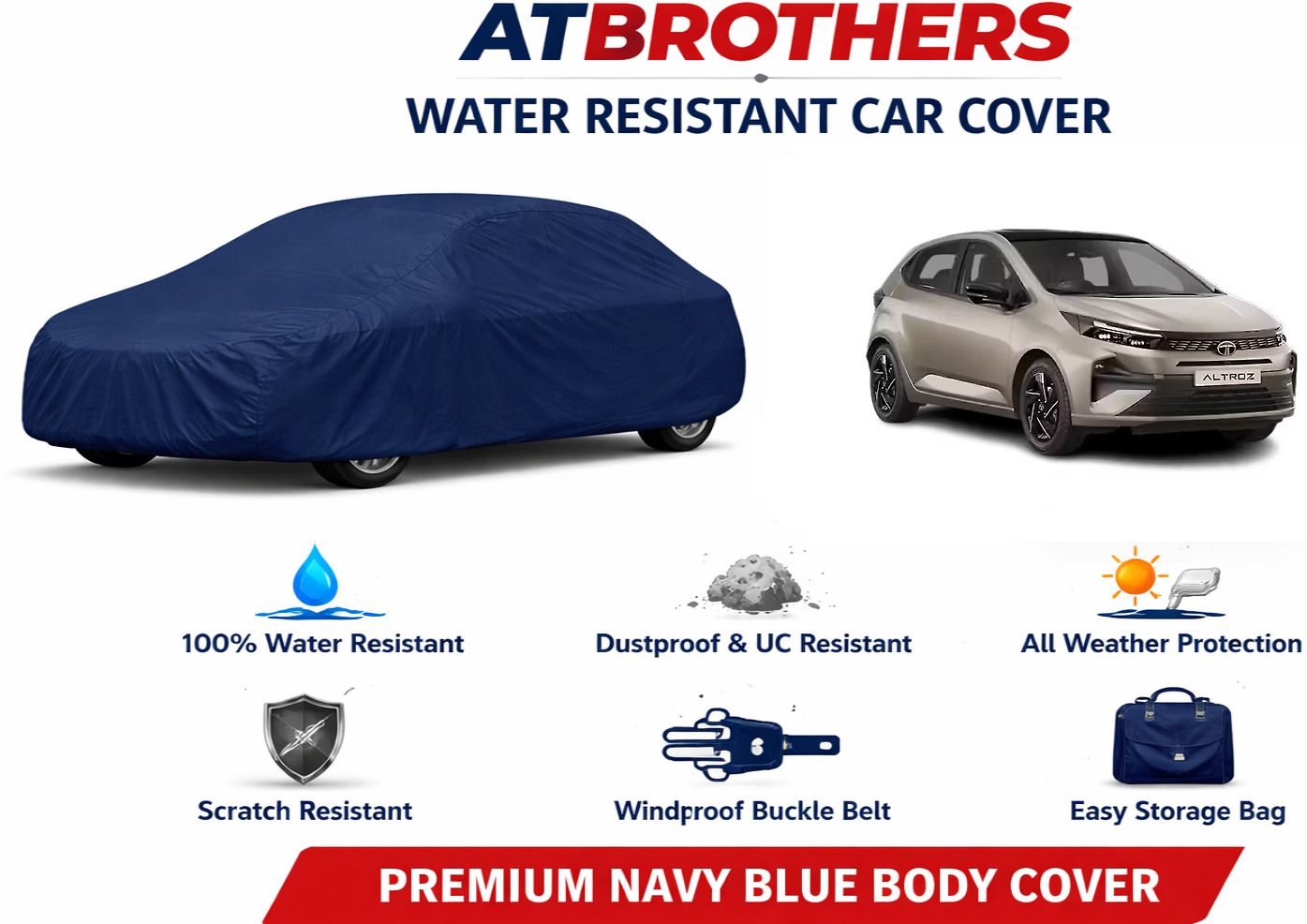 tata altroz xm petrol body cover