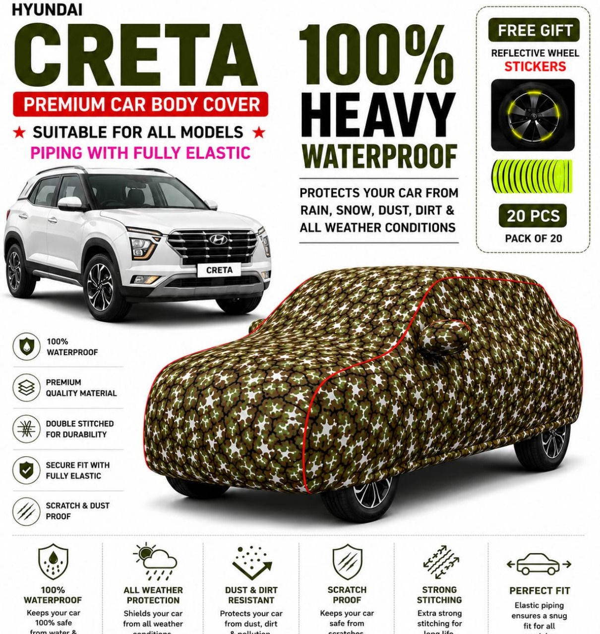 cover max Hyundai CRETA Body Cover-picture-28