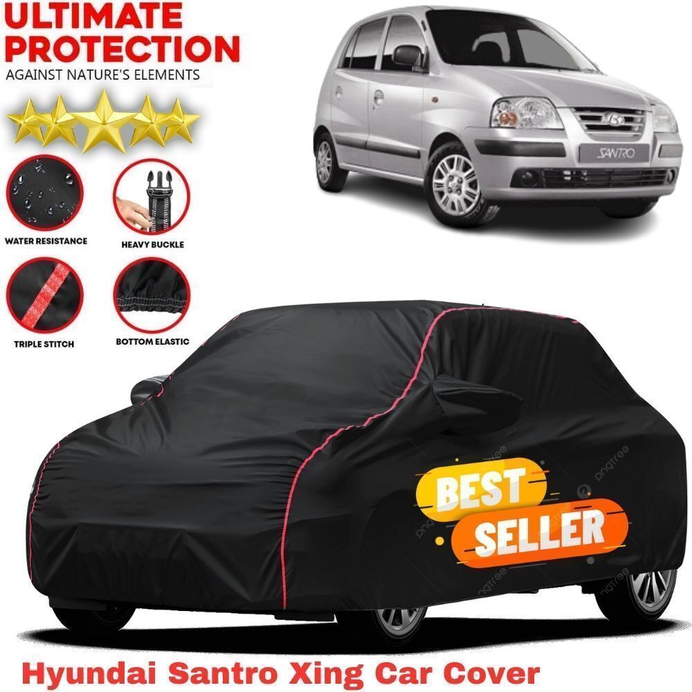 kokine Hyundai Santro, Santro Xing, Universal For Car Body Cover-picture-16
