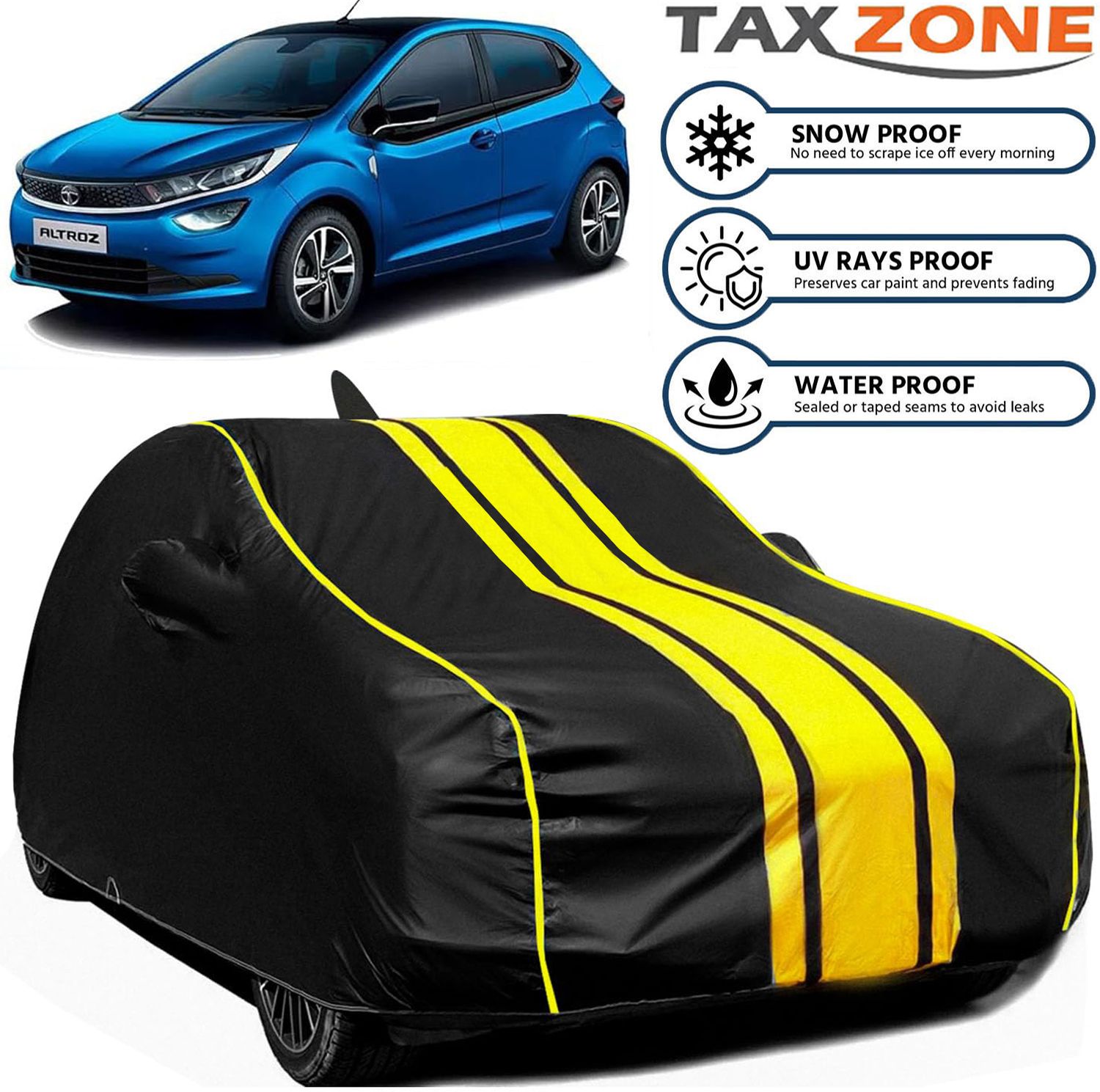 Tata Altroz, Altroz EV, ALTROZ RACER, Altroz XE Diesel, Altroz XM Petrol, Altroz XT Petrol, Altroz XZ Petrol Body Cover-image-4