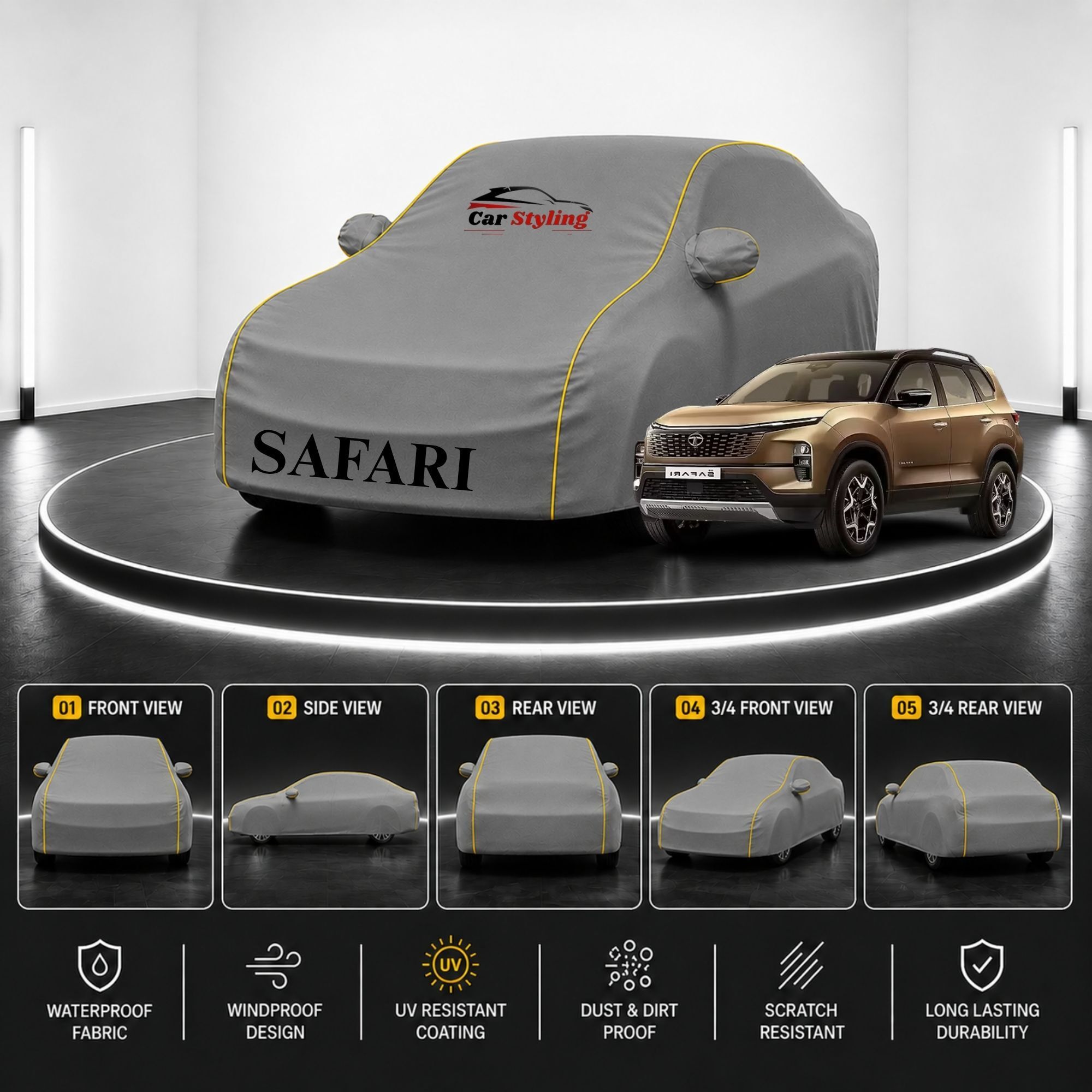 car styling Tata Safari Body Cover-picture-17